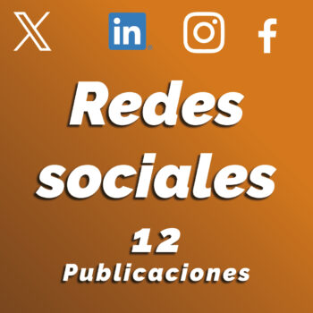 Diseño para redes sociales paquete de 12 publicaciones